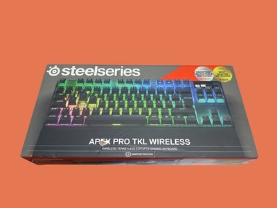 SteelSeries Apex Pro TKL Wireless Tastatur QWERTZ 2,4G Bluetooth RGB