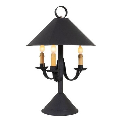 Primitive new Walker House Accent Lamp in Textured Black metal
