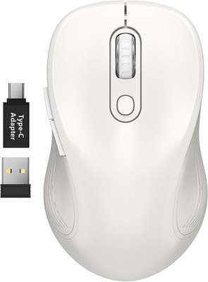 SABLUTE Maus Kabellos, 2,4GHz Funkmaus mit 800/1200/1600 Einstellbare DPI, 6