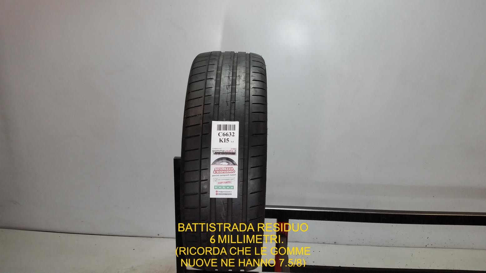 GOMME USATE 235/55R19 101Y VREDESTEIN ULTRAC VORTI + PNEUMATICI USATI C06632