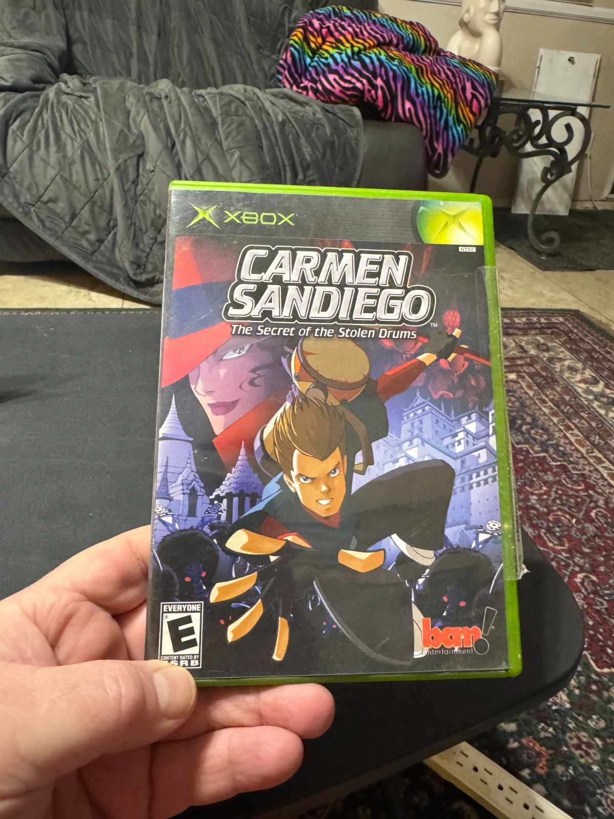 Carmen Sandiego The Secret of the Stolen Drums (Microsoft Xbox, 2003) con envío gratuito