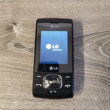 LG GU295 AT T Cellular 3G Slider Push To Talk Cellular Mobile Phone Black