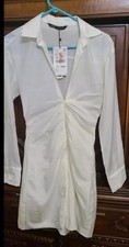 Zara Women’s whire  Mini Dress Size Small