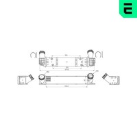 LadeluftküHler ERA 672058 FüR BMW 3Er Touring E91 E92 E90 X1 E84 E93 1Er E81 E82
