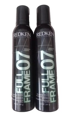 (2 Pack) 2 X Redken Full Frame 07 All-Over Volumizing Mousse 8.5 oz ea FREE SHIP