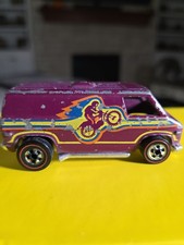 1974 Hot Wheels Redline Chevy Motocross Super Van Hong Kong