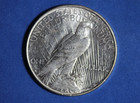 1923-D Peace SILVER Dollar #P32363 — photo 2