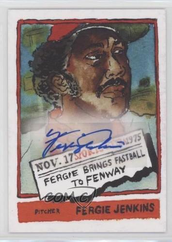 2022 Spotlight 70 II By Andy Friedman Red Back 3/10 Fergie Jenkins Auto HOF 0l2 - Picture 1 of 3