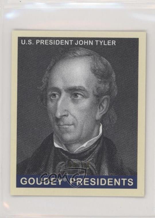 2008 Upper Deck Goudey Goudey Presidents John Tyler #236 0y5