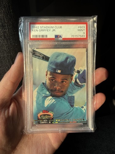 1992 Topps Stadium Club - Members Choice Ken Griffey Jr #603 PSA 9 SSP