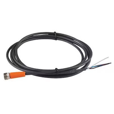 Ifm Evc150 Cordset, 4 Pin, Receptacle, Female