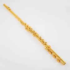 PS705 24K gold-plated flute C-tune 17 open-hole gold-plated professional flute
