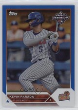2023 Topps Pro Debut Blue Foil 40/150 Kevin Parada #PD-125 0xz8