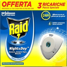 Raid Night & Day 3x Nachfüllpackung Elektris...