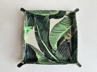 Mark & Graham Clear Coated Catchall in Martinique Palm Leaf Print Gold Snaps — photo 4