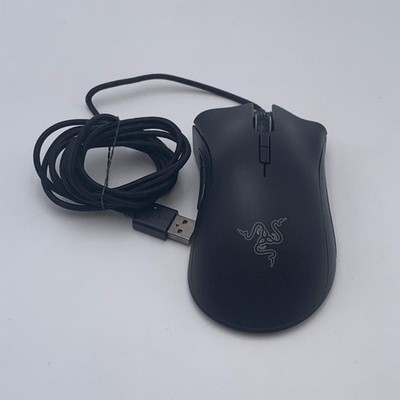 Razer Deathadder Elite Black Gaming Computer Mouse Model RZ01-0201