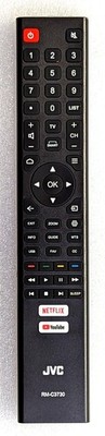 JVC TV - Remote Control Authentic - Compatible Models in Description - New