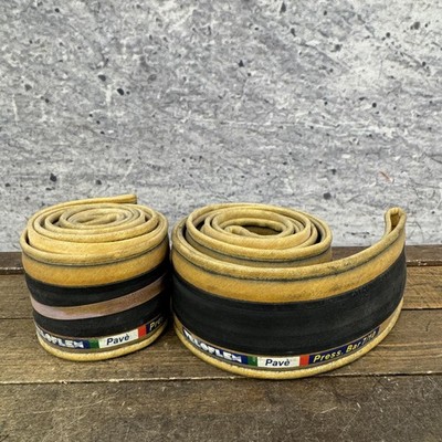 k*k様 MAVIC ELLIPESE 700C VELOFLEXタイヤ Dur Veloflex Pave Tires 700C Cotton Clincher Road Racing Beige Pair 2