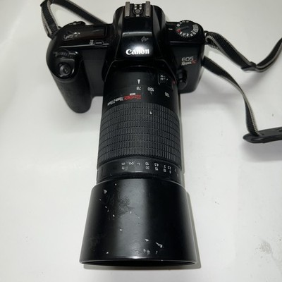 Canon EOS RebelX S 35mm W/ Canon 35-80mm Zoom Lens+Flash+extras For Parts
