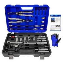 Engine Valve Spring Compressor Stem Seal Removal Tool Kit Universal Car Air