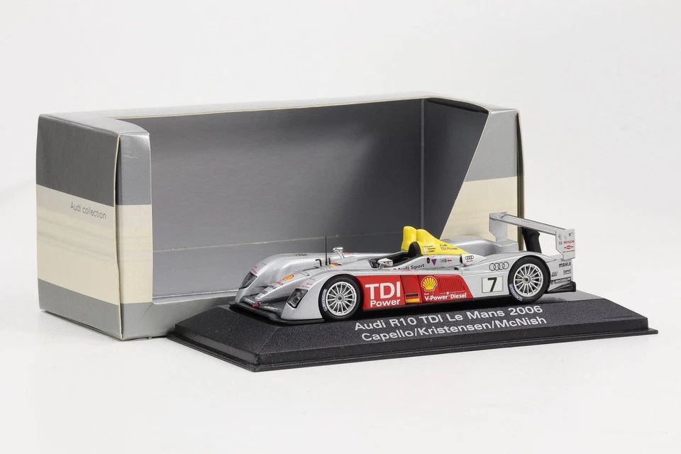 1:43 Minichamps Audi R10 Tdi Le Mans 2006 #7 Concessionario Capello... - Immagine 3 di 4