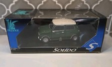 1964 S Mini Cooper Green Prestige Solido 1:18 Scale Rare NIB!