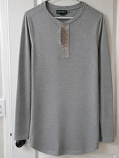 NEW Lauren Ralph Lauren Ladies Womens Girls Cotton Nightshirt Sz Large Grey