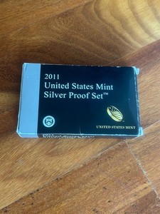 2011-S San Francisco SILVER Proof Set with Box and COA  iL11