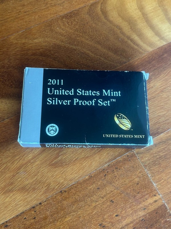 2011-S San Francisco SILVER Proof Set with Box and COA  iL11