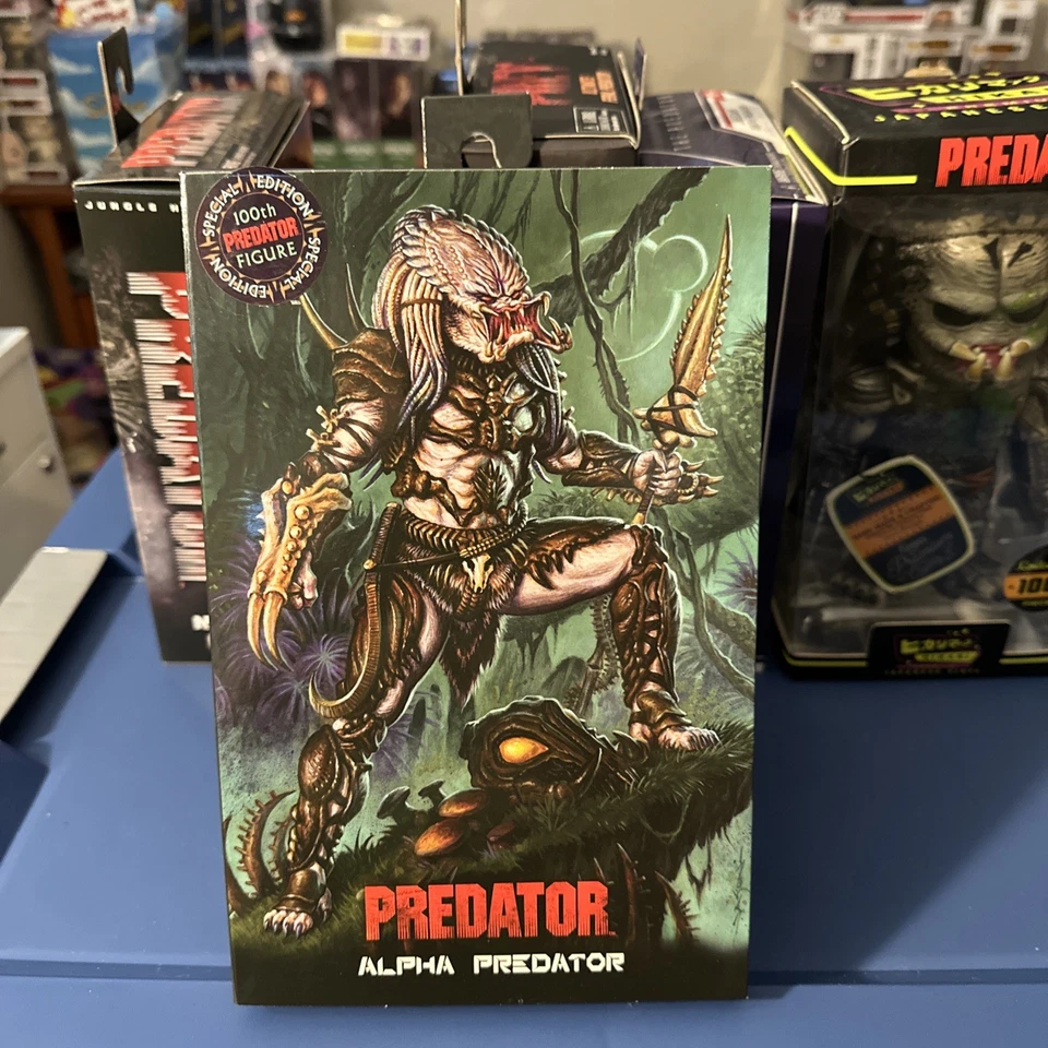 Lote de 9 figuras mixtas de depredadores NECA, una edición limitada figuras Hikari Kenner Foto 4 de 4