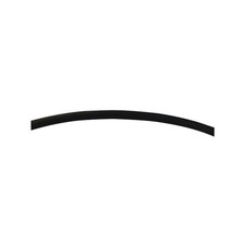Horizont Insulated Hose 25 m Black Electric Fence Wire Rope &Oslash; 5 mm Plastic