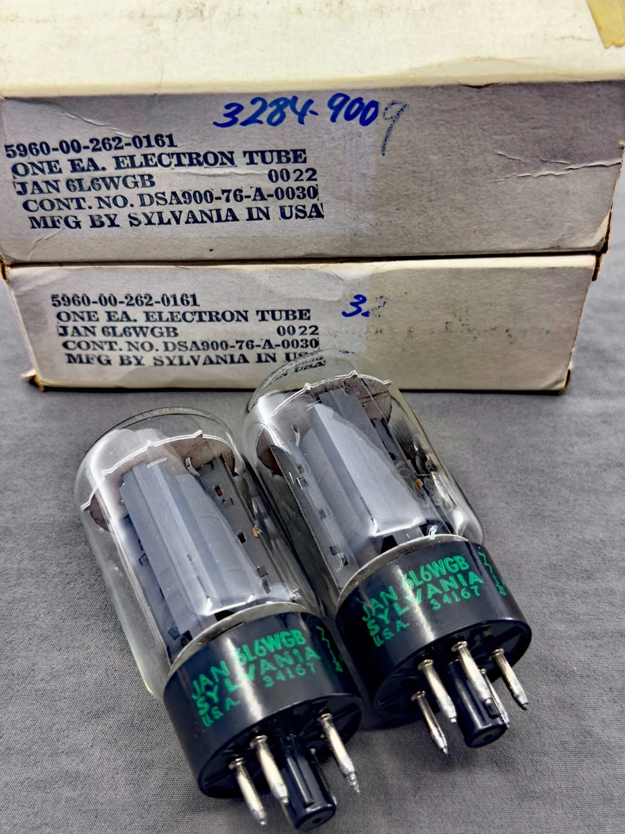 真空管 6L6WGB SYLVANIA マッチ品2本 Sylvania 6l6 for sale | eBay