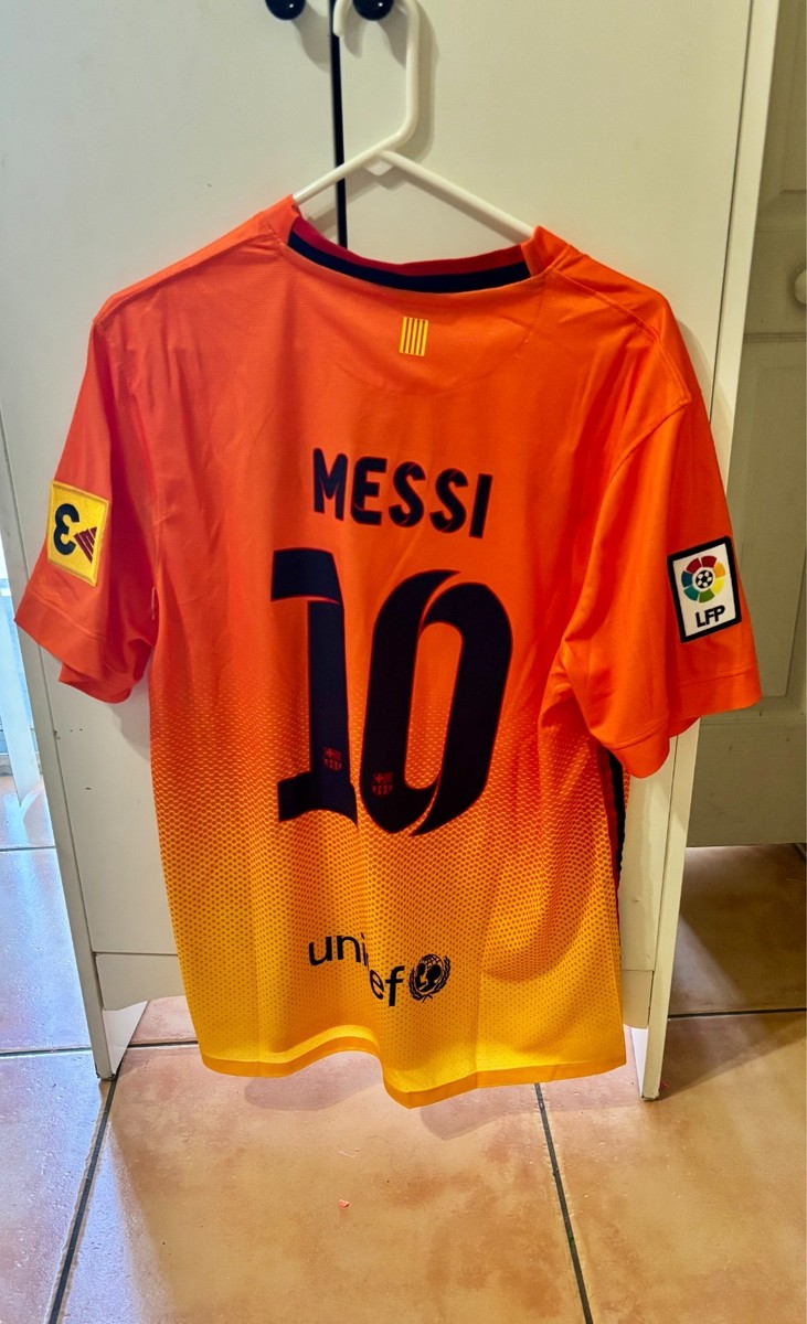 Nike FC Barcelona 2012/13 Away Messi #10 XL La Liga Qatar