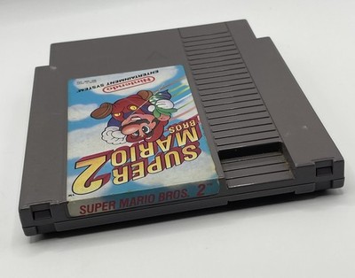 Super Mario Bros. 2 (Nintendo NES, 1988) Authentic Cartridge Cart