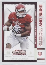 2015 Panini Contenders Draft Picks Game Day Tickets Tevin Coleman #45 fm0