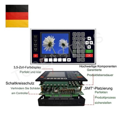 4-Achsen CNC Motion Controller Offline Anhänger Handrad Servomotor Controller