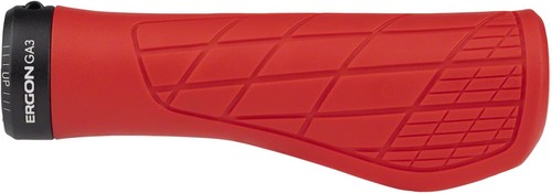 Ergon GA3 Grips - Risky Red, Lock-On, Large - Picture 2 of 3