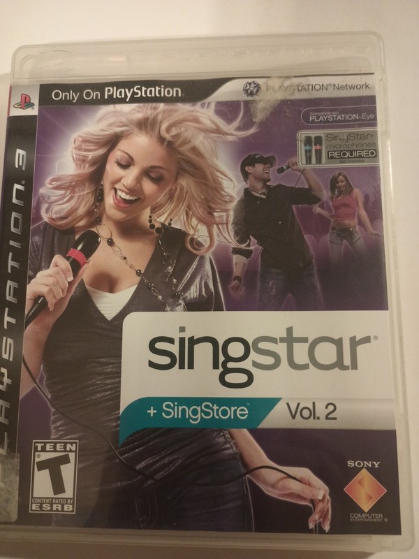 SingStar Vol. 2 (Sony PlayStation 3, 2008)