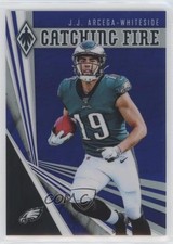 2019 Panini Phoenix Catching Fire Blue 6/35 JJ Arcega-Whiteside #7 0q3