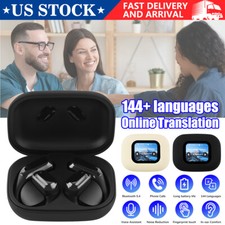 144 Languages Smart Translate Earbuds OWS Real Time Voice Translator Earphones