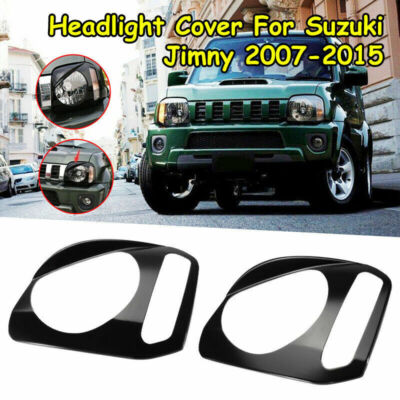 Front Headlight Lamp Cover Trim Frame For Suzuki Jimny 2007-2015