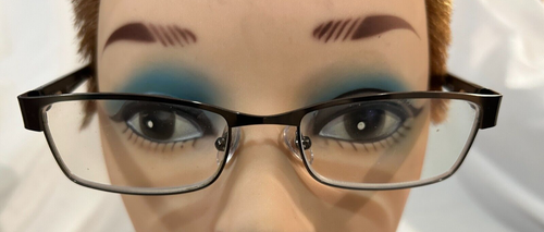 Design Optics Black Frame 1.25 Ladies Stylish Rectangle Reading Glasses New - Bild 1 von 2