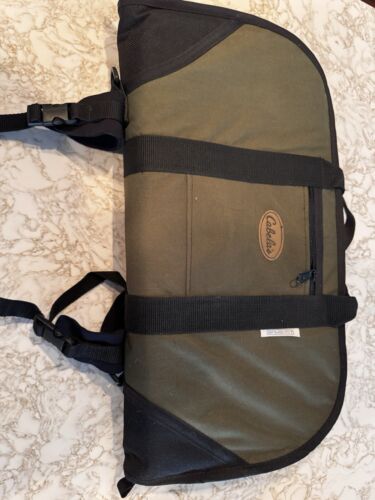 Cabela's Soft Sided Snug Fit Gun Case Molded Foam Protection Olive Green