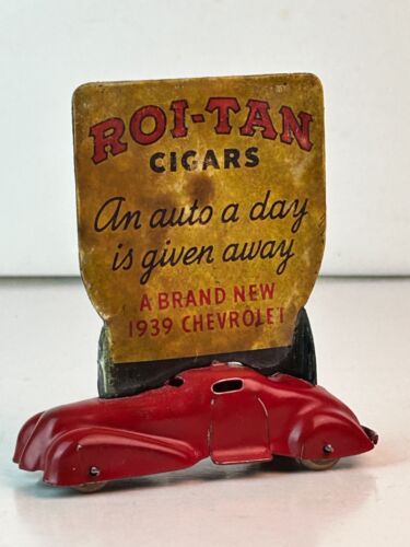 Wyandotte Roi-Tan Cigars Advertising 1939 Chevrolet Coupe, Read