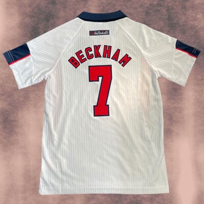 ベッカムユニフォーム 1998 イングランド代表 BECKHAM England 1998 National Team Youth Jersey - David Beckham