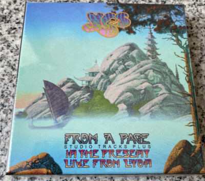 3CD BOX  Set Yes   From A Page (Studio Tracks / In The Present Squire Steve Howe
