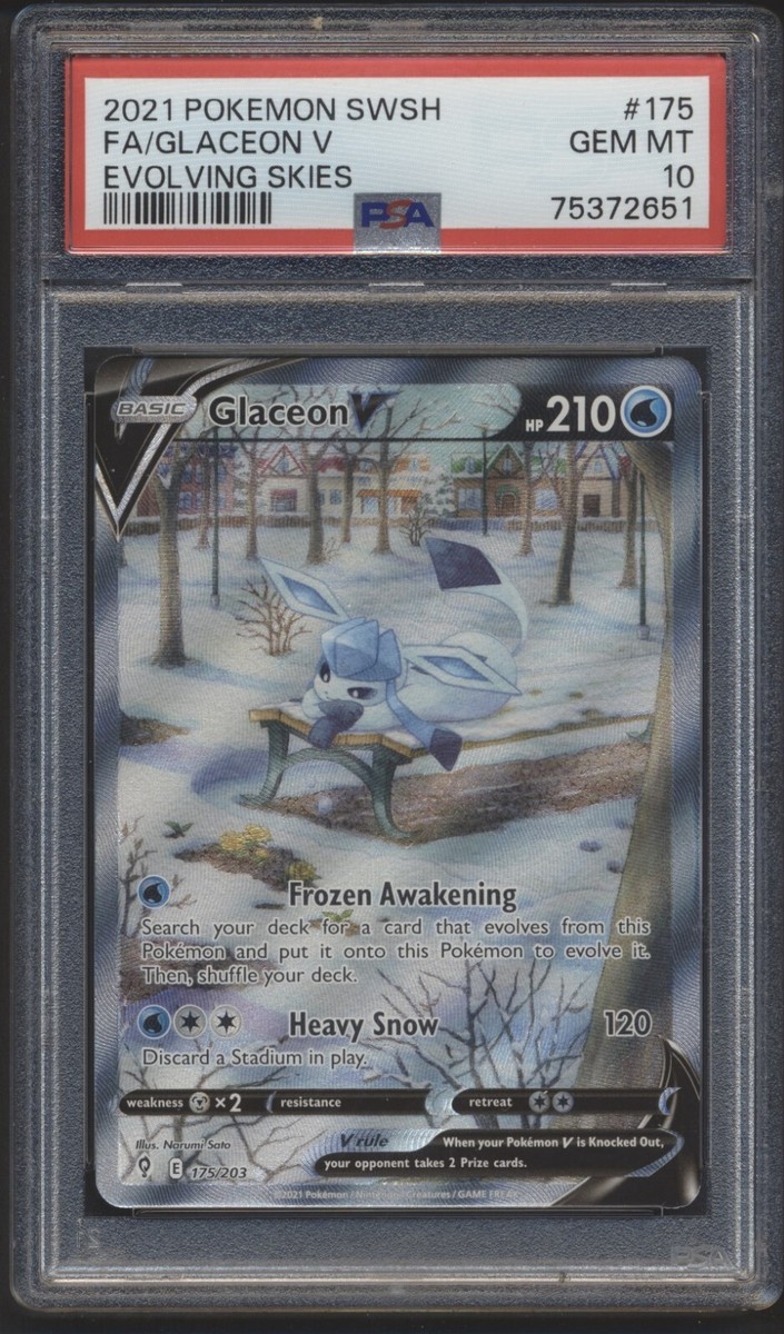 グレイシア V sa 英語版(glaceon V full art) - ポケモンカード グレイシア V sa 英語版(glaceon V full art) - ポケモンカード