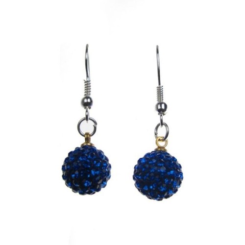 SHAMBALLA DROP EARRING CRYSTAL DISCO BALL 10mm drop Hook earring eBay