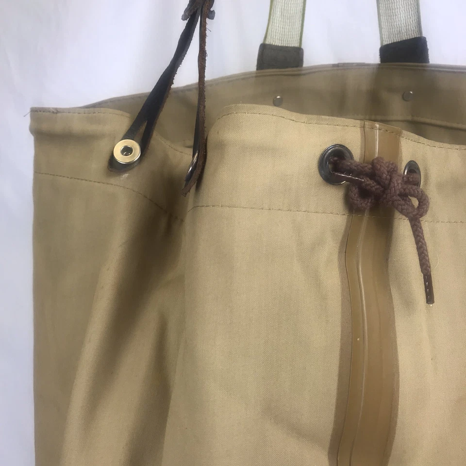 World Famous Chest Waders with Straps & Rubber Cleated Boots Size 12 - Image 4 of 4