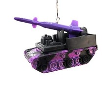 Christmas Ornament for Rocket Launcher Purple